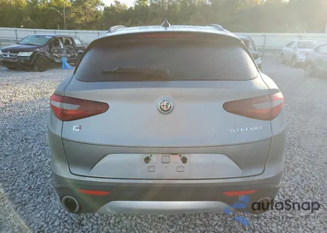 2018 Alfa Romeo Stelvio Ti Sport from USA, damaged, VIN ZASFAKNN4J7B79702